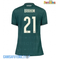 Camisa de time de futebol Real Madrid Brahim Diaz #21 Replicas 2º Equipamento Feminina 2026-27 Manga Curta